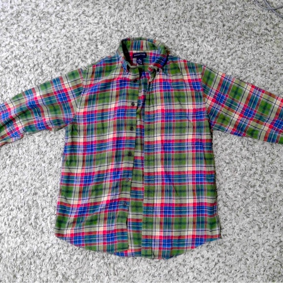 BOGO FREE SALE!! Men’s Lands End flannel Shirt (S) - Picture 1 of 2